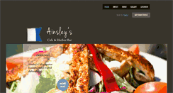 Desktop Screenshot of ainsleyslakeside.com